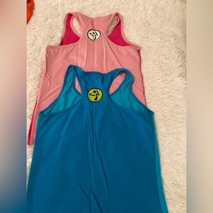 Feel the music zumba tank SET